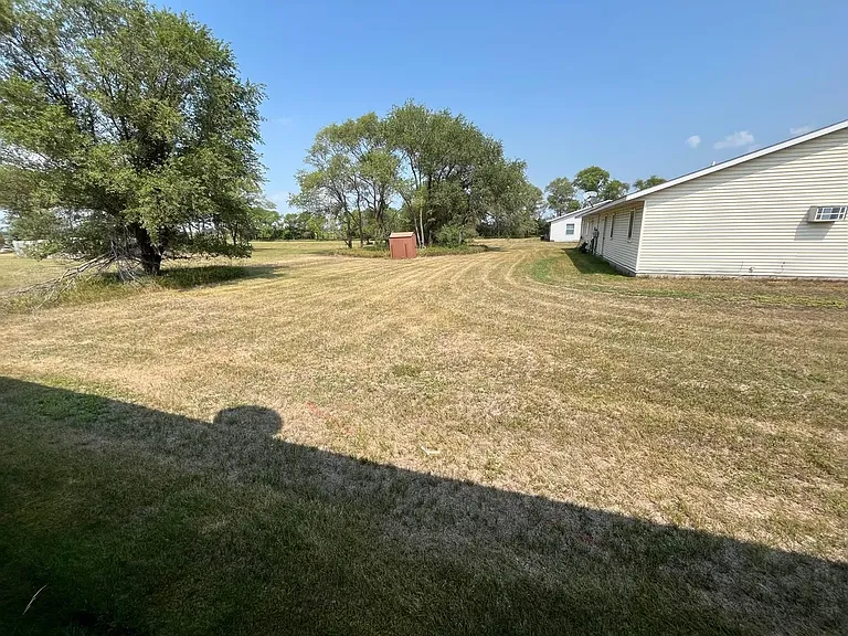 Back yard at 921 N Larson St