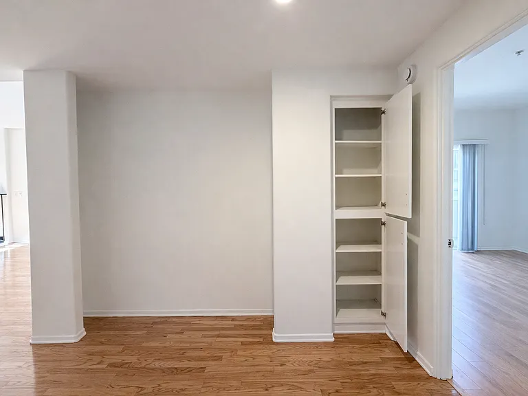 entry way linen closet