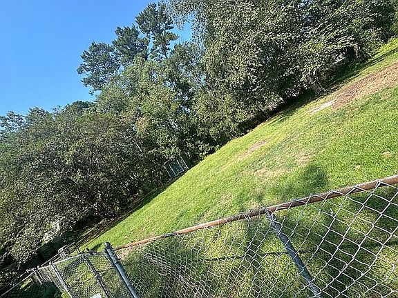 Large fenced back yard.