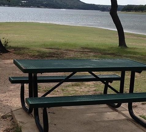 One of the local "private" waterfront parks that are park of the Lago Vista POA