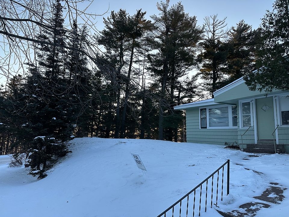 Winter view of front walkway.