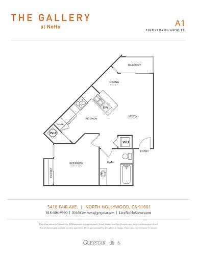 Floor plan A1 - Sophisticated