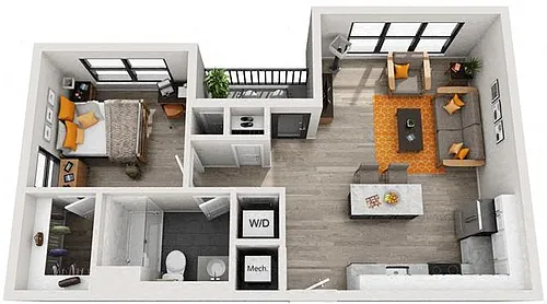 Floor plan Broadway