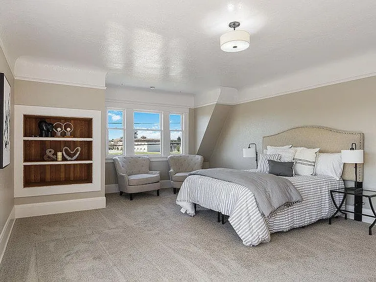 Another view of the master bedroom.