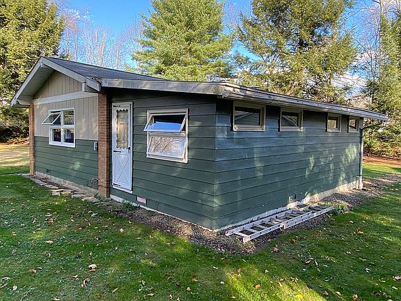 Back and side of home