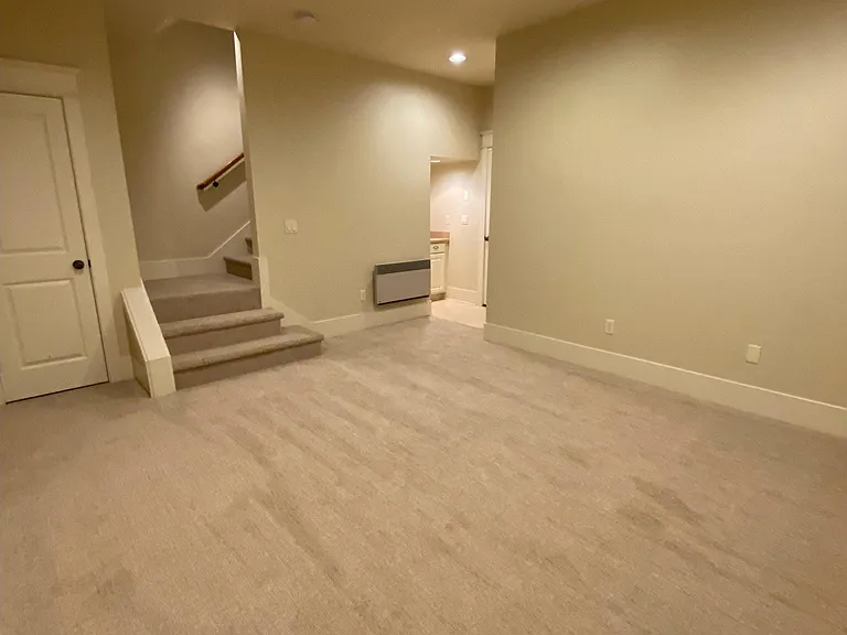 Office Basement, door to Garage.