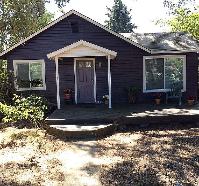 Front Entrance with deck
