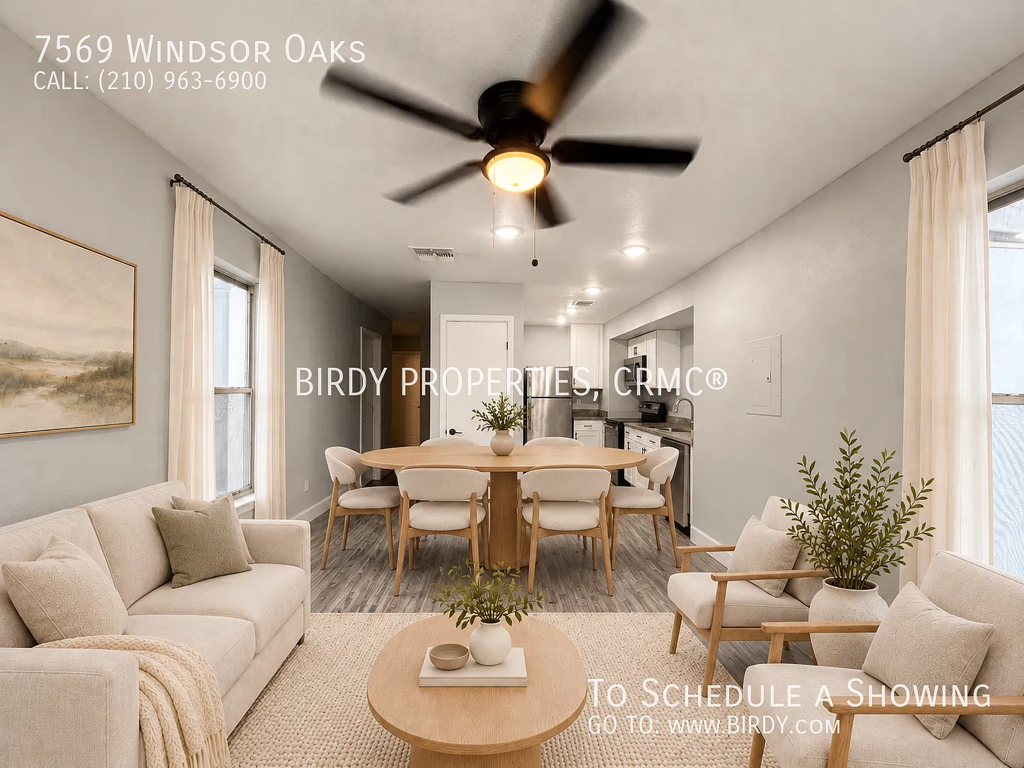 "Charming 3-Bed Retreat in San Antonio Cozy Living at 7569 Windsor Oaks!" — Photo 2