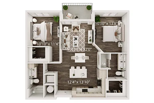 Floor plan B20