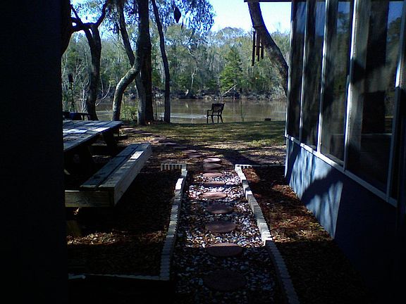 Breeze Way between house & garage 