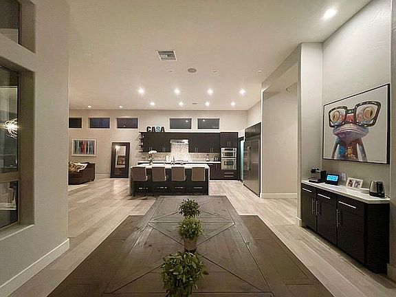 Soaring flat ceilings