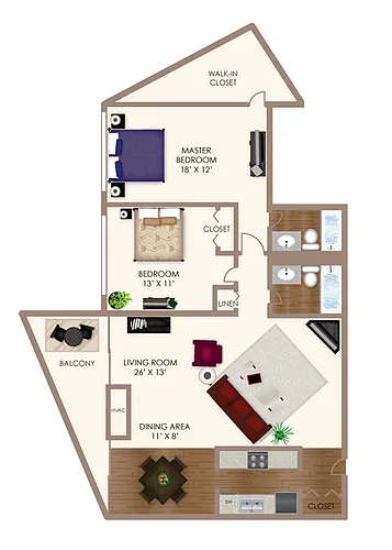 Floor plan B4 Washington