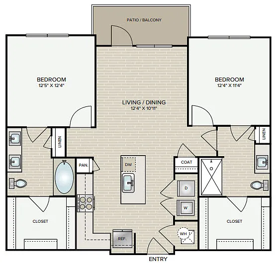 Floor plan B11