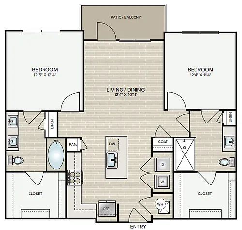 Floor plan B11