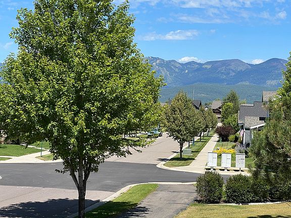 One of the best locations within the community. Views of Big Mountain ski area and serene views.