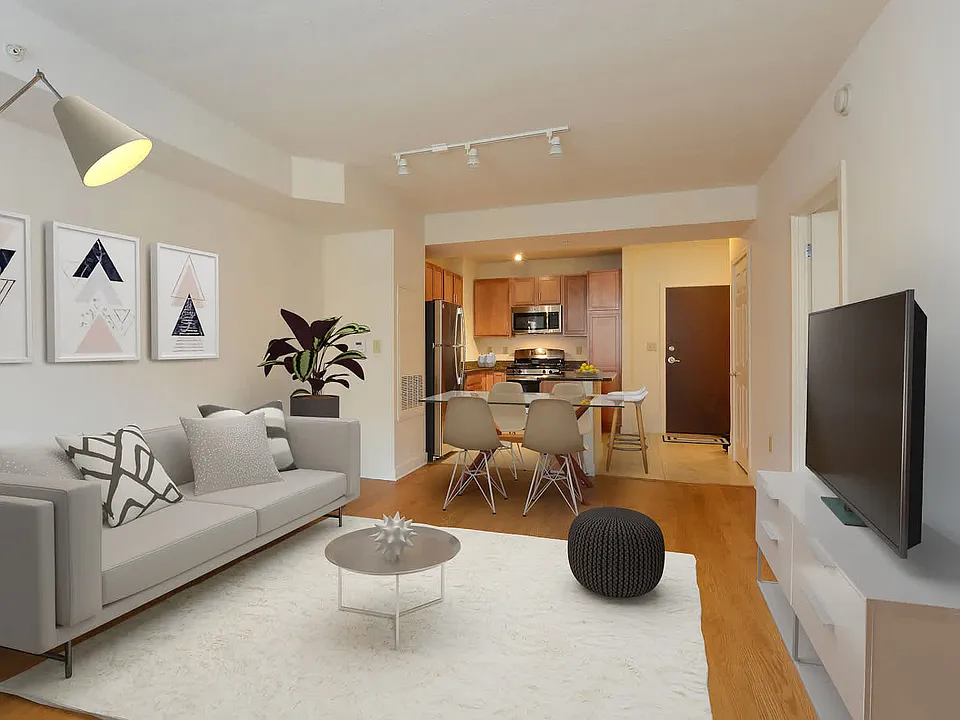 Kitchen and Living Area