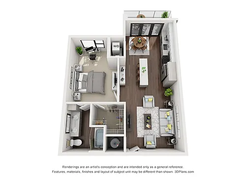 Floor plan A2C
