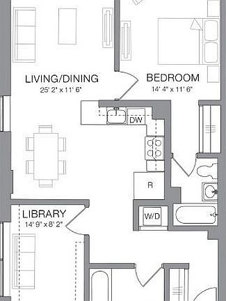 2nd image of 9745 Queens Blvd APT 208