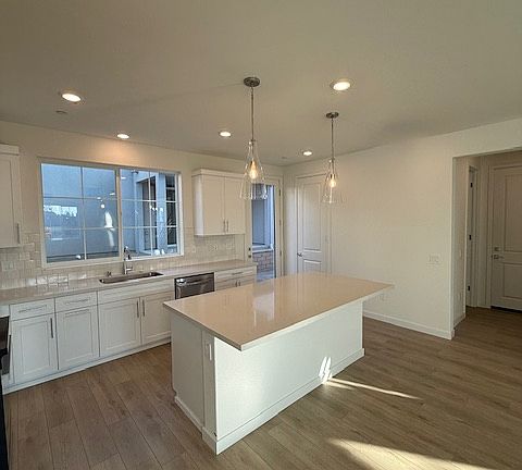 Open concept kitchen