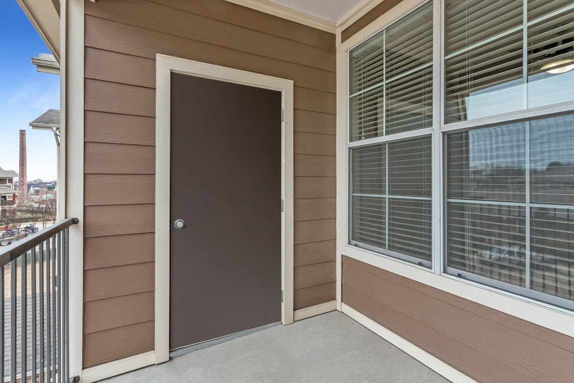 Spacious Patio and Balcony Storage at Riverside at Rockwater in North Little Rock, AR