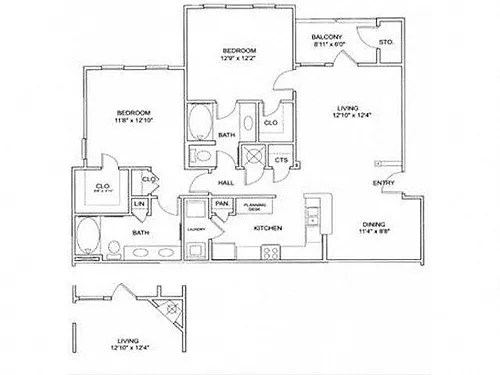 Floor plan B1
