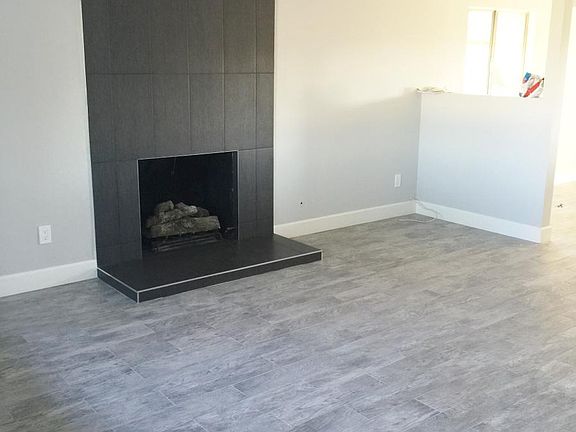 Living room with gas fireplace