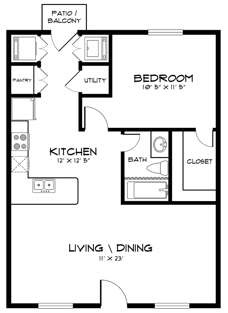 Floor plan A1