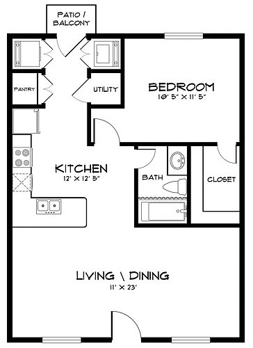Floor plan A1