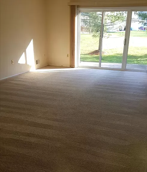 Open living room dining room