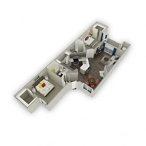Floor plan 2A Renovation 3