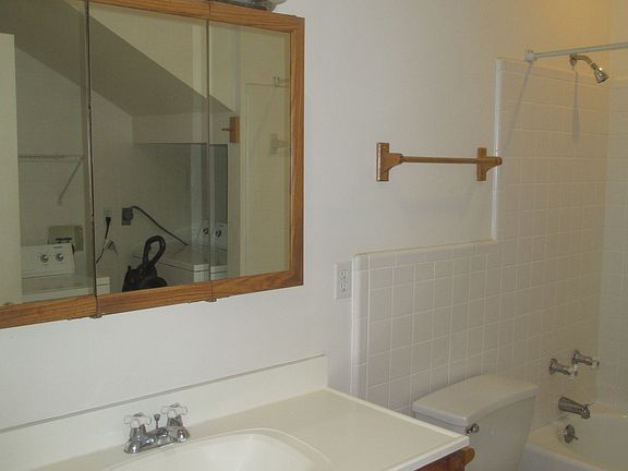 Downstairs bath and laundry