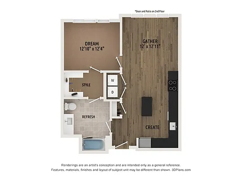 Floor plan A5.1 -Affordable ANSI