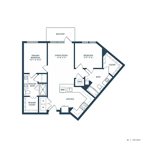 Floor plan B2