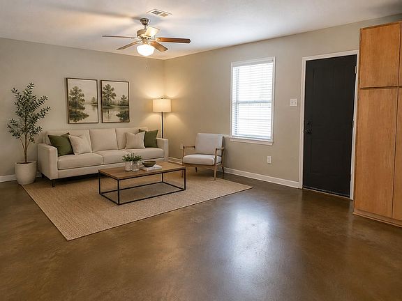 Virtually Staged Open Area