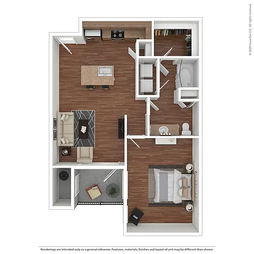 Floor plan Pikes Peak