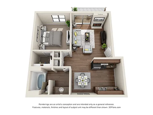 Floor plan The Heron