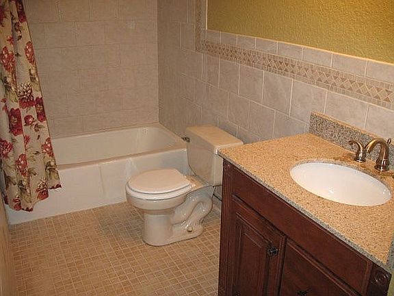 Custom tile, Granite Vanity