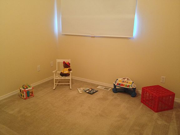 One of 2 bedrooms upstairs