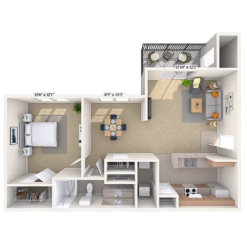 Floor plan The Marigold