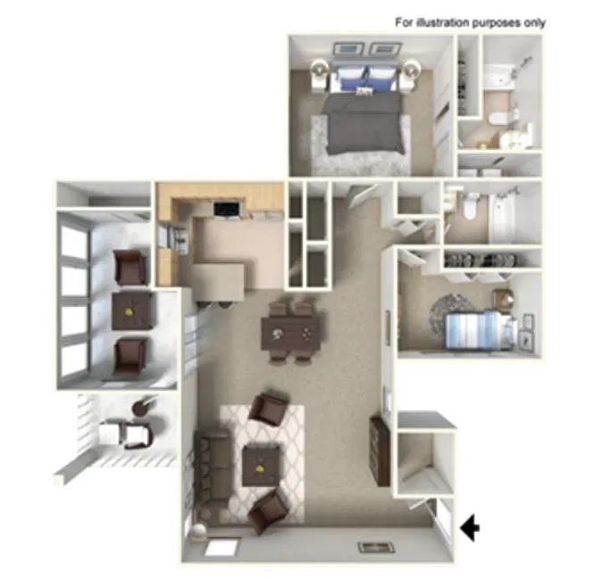 Floor plan B1