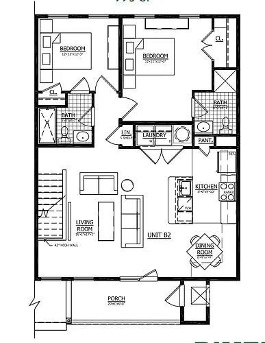 Floor plan Pompton I
