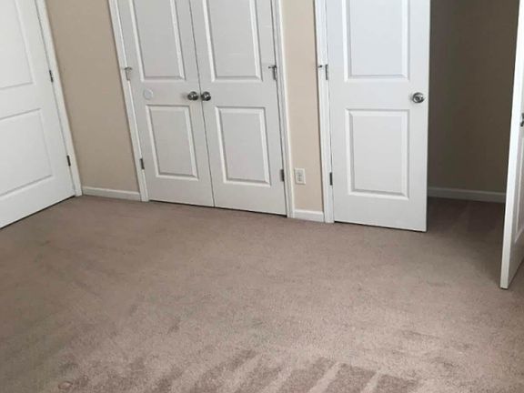 Master bedroom closets