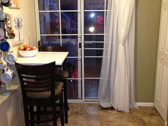 Patio Doors and side pantry