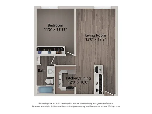 Floor plan Clover - Premium