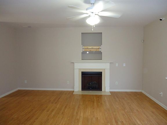 living room with fireplace