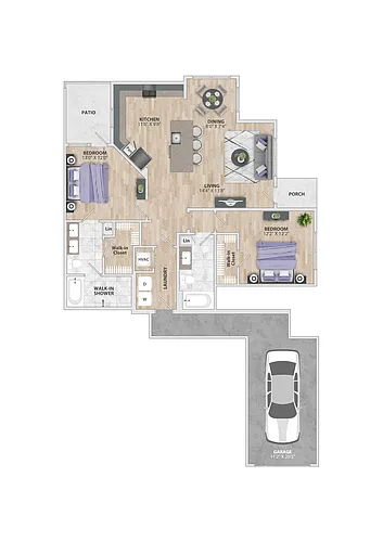 Floor plan B2