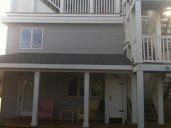 Back side of house