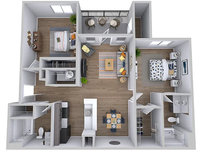 Floor plan B4