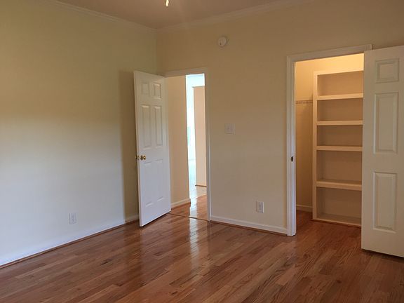 master bedroom and closet
