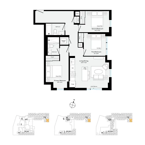 Floor plan W111